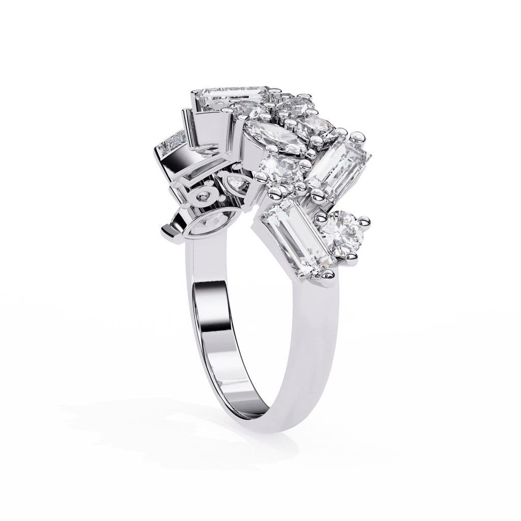 Art Gallery Moissanite Diamond Ring - Aventus