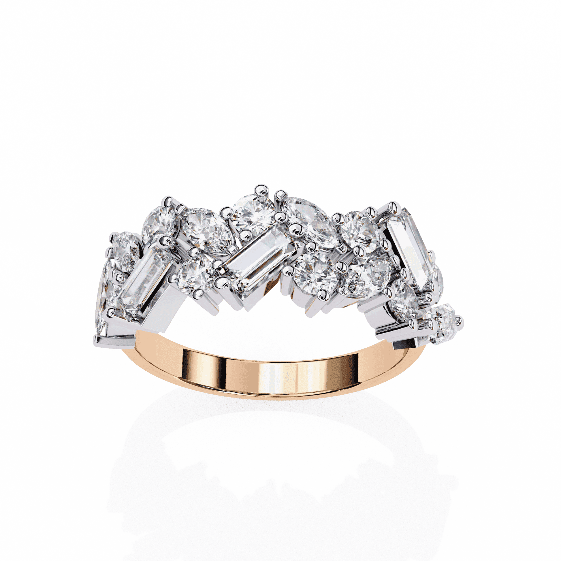 Art Gallery Moissanite Diamond Ring - Aventus