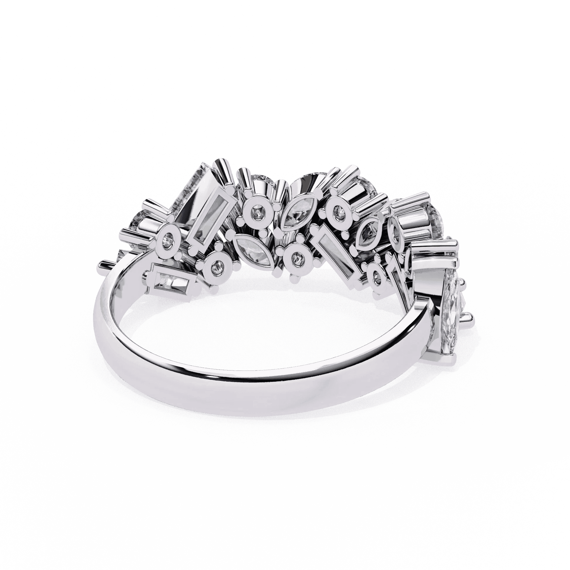 Art Gallery Moissanite Diamond Ring - Aventus