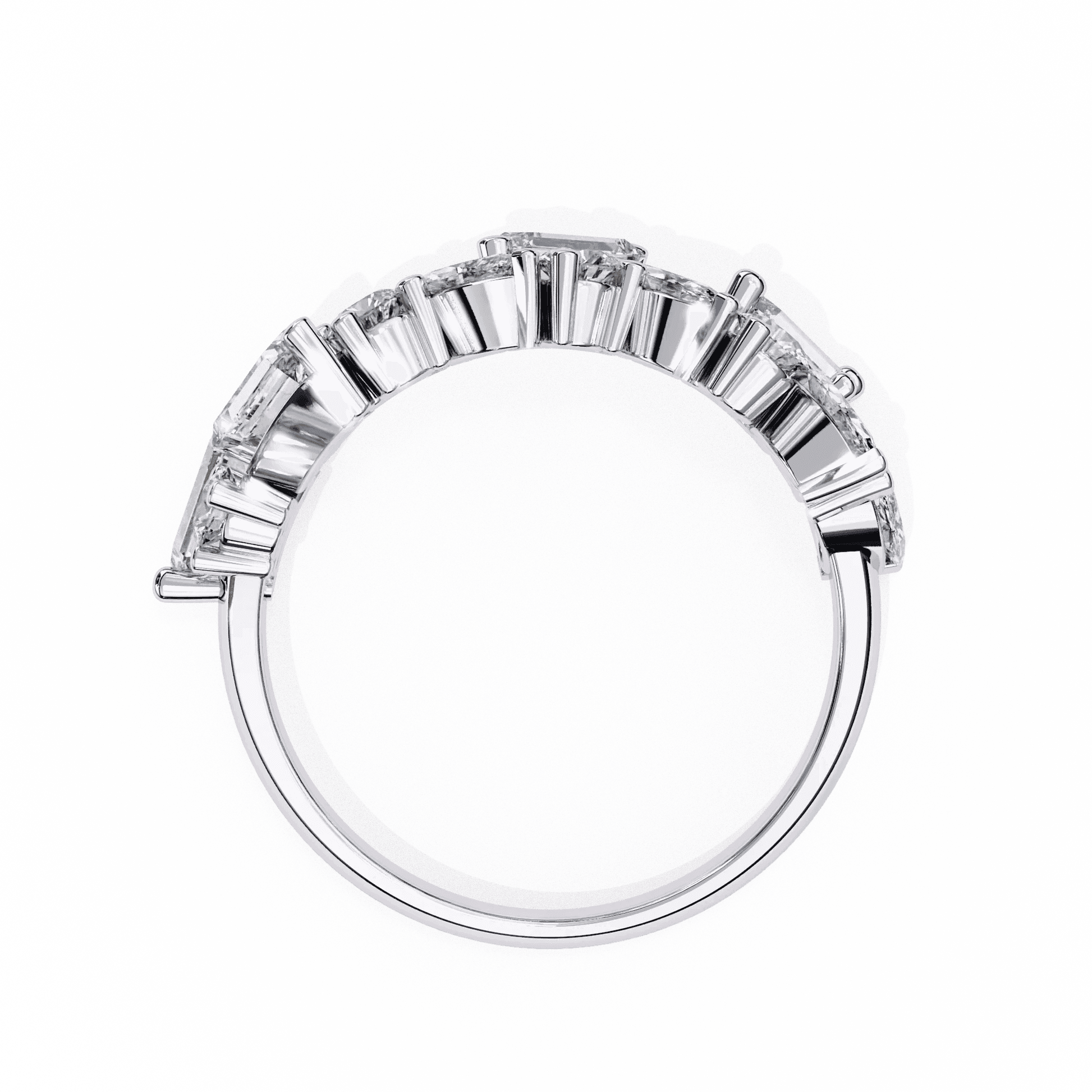 Art Gallery Moissanite Diamond Ring - Aventus