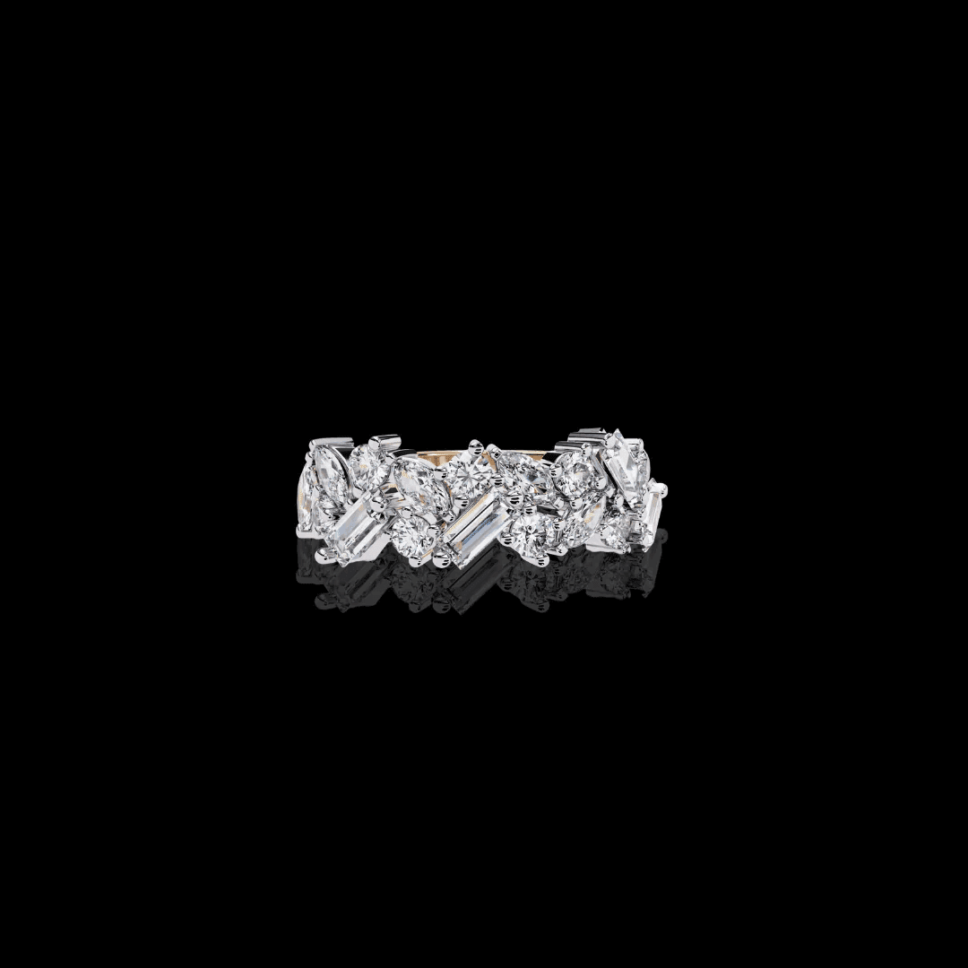 Art Gallery Moissanite Diamond Ring - Aventus