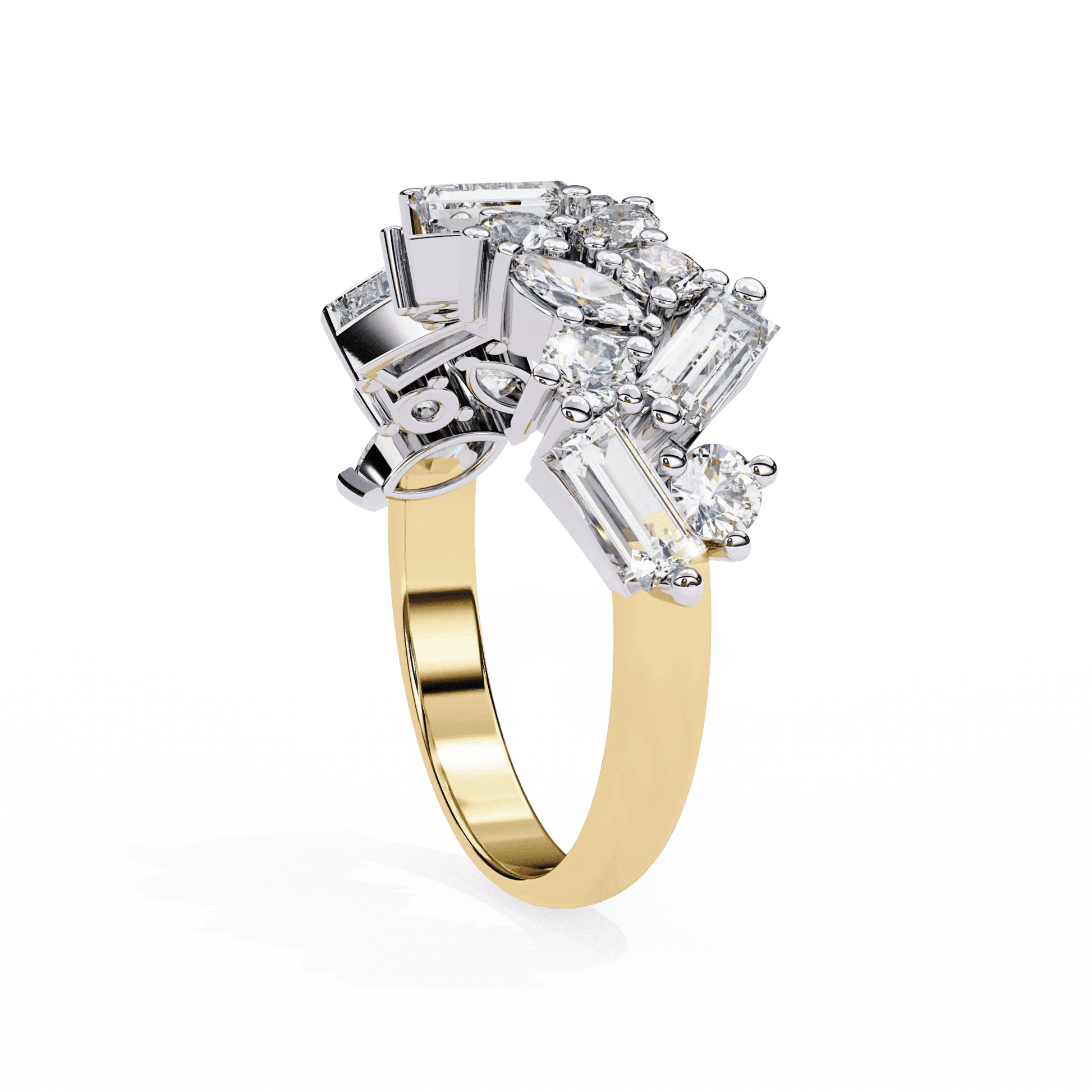Art Gallery Moissanite Diamond Ring - Aventus