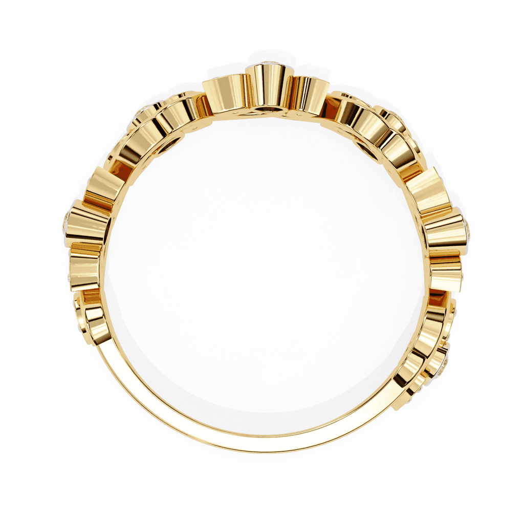 Artistic Moissanite Diamond Ring - Aventus