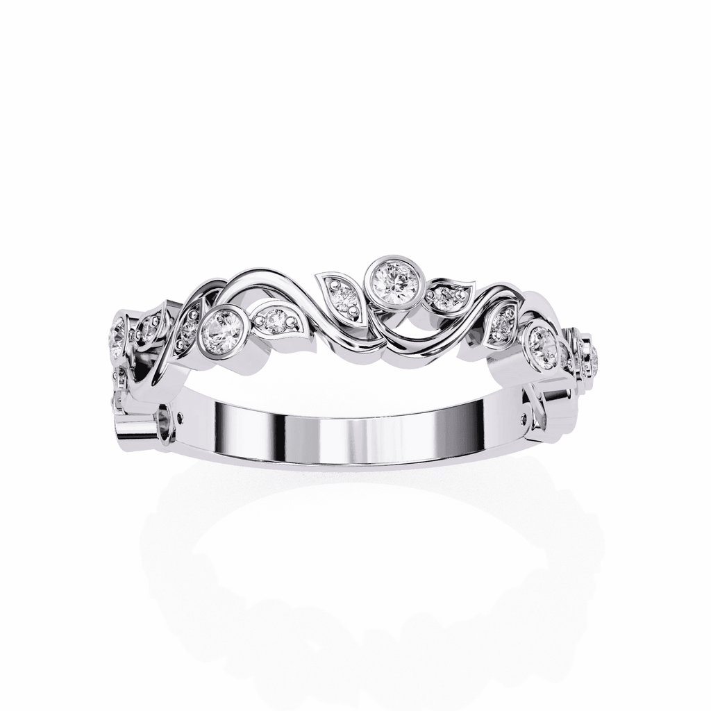 Artistic Moissanite Diamond Ring - Aventus