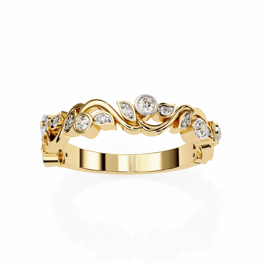 Artistic Moissanite Diamond Ring - Aventus