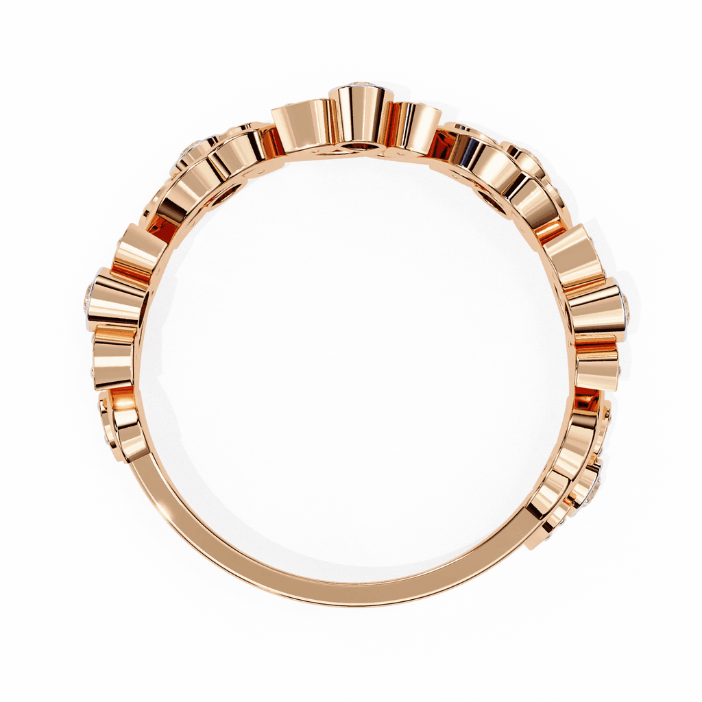 Artistic Moissanite Diamond Ring - Aventus