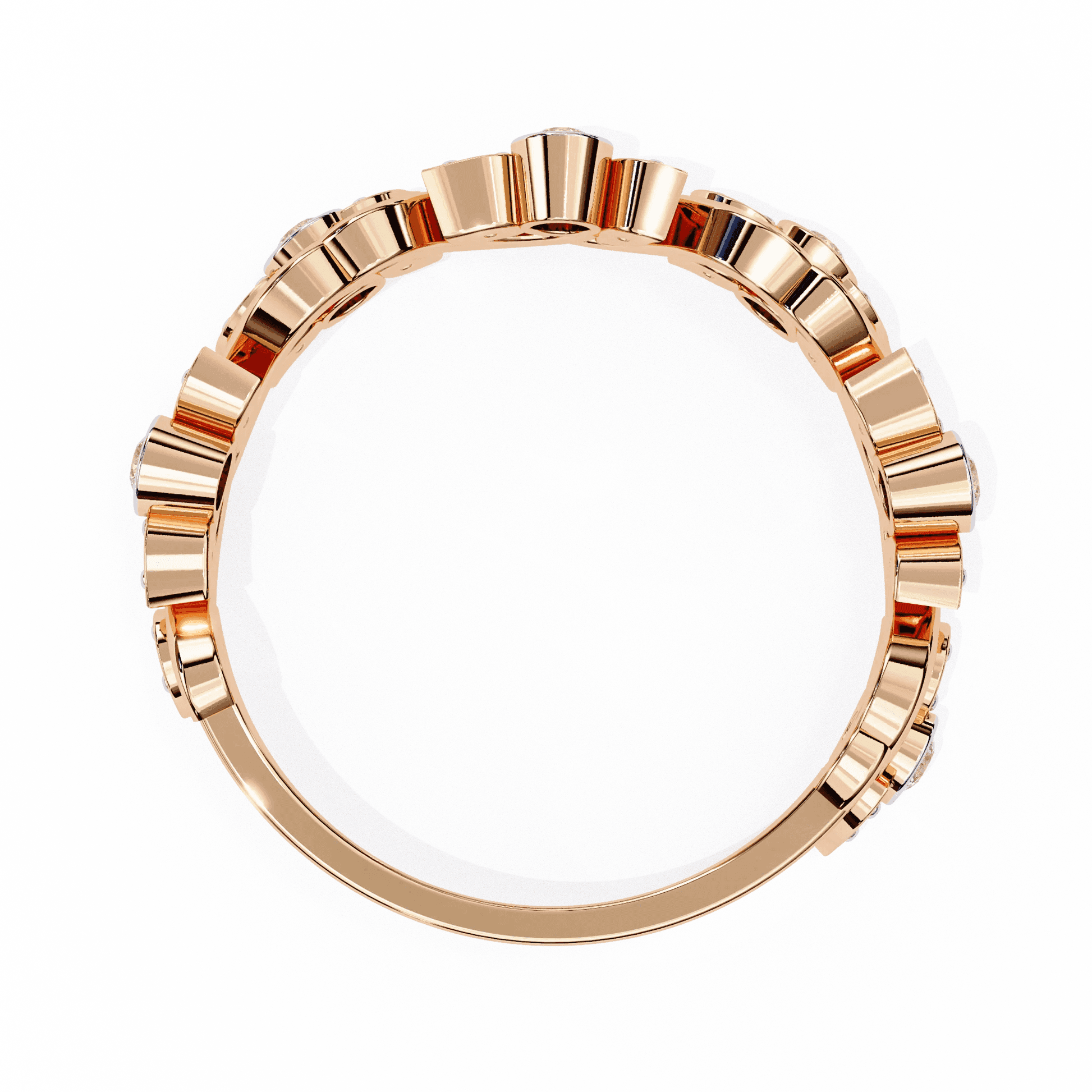 Artistic Moissanite Diamond Ring - Aventus