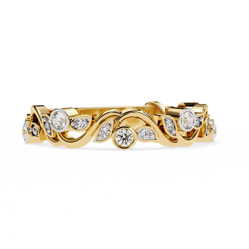 Artistic Moissanite Diamond Ring - Aventus