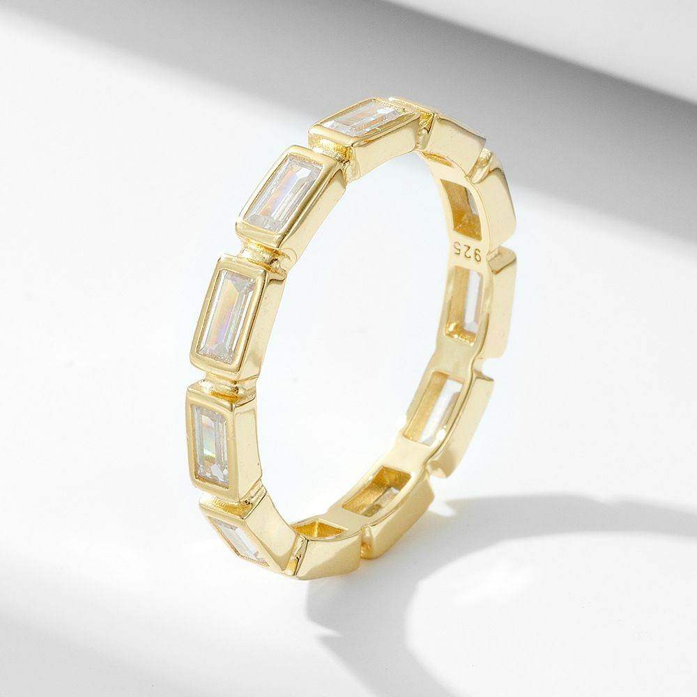 Baguette Cut Eternity Ring - Aventus