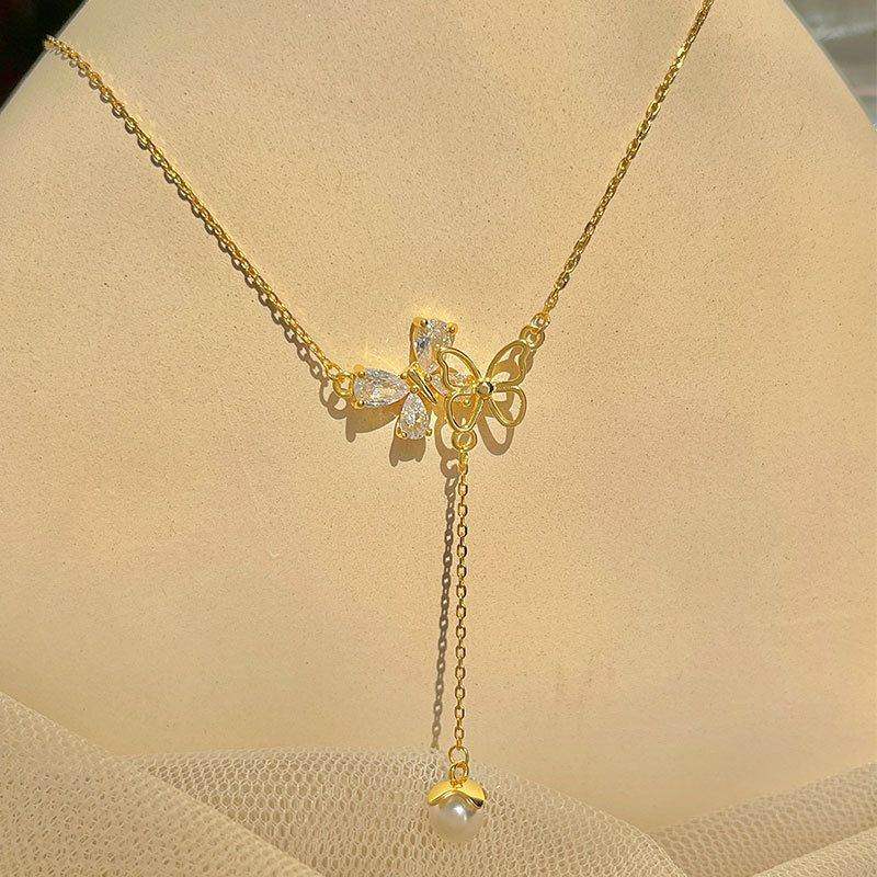 Butterfly Charm Necklace - Aventus