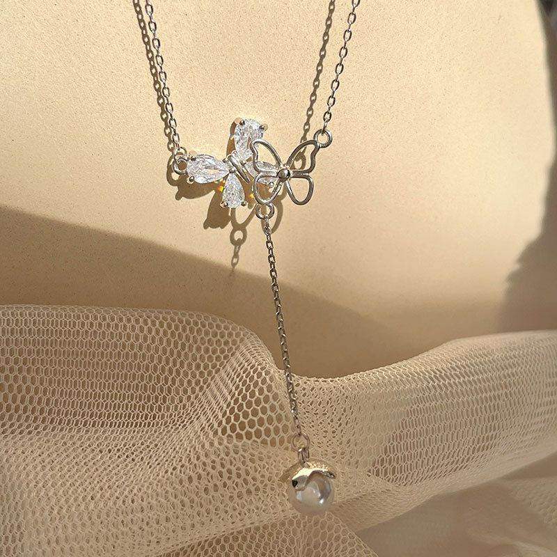 Butterfly Charm Necklace - Aventus