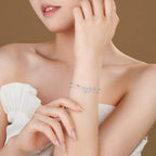 Butterfly Sparkle Layered Bracelet - Aventus