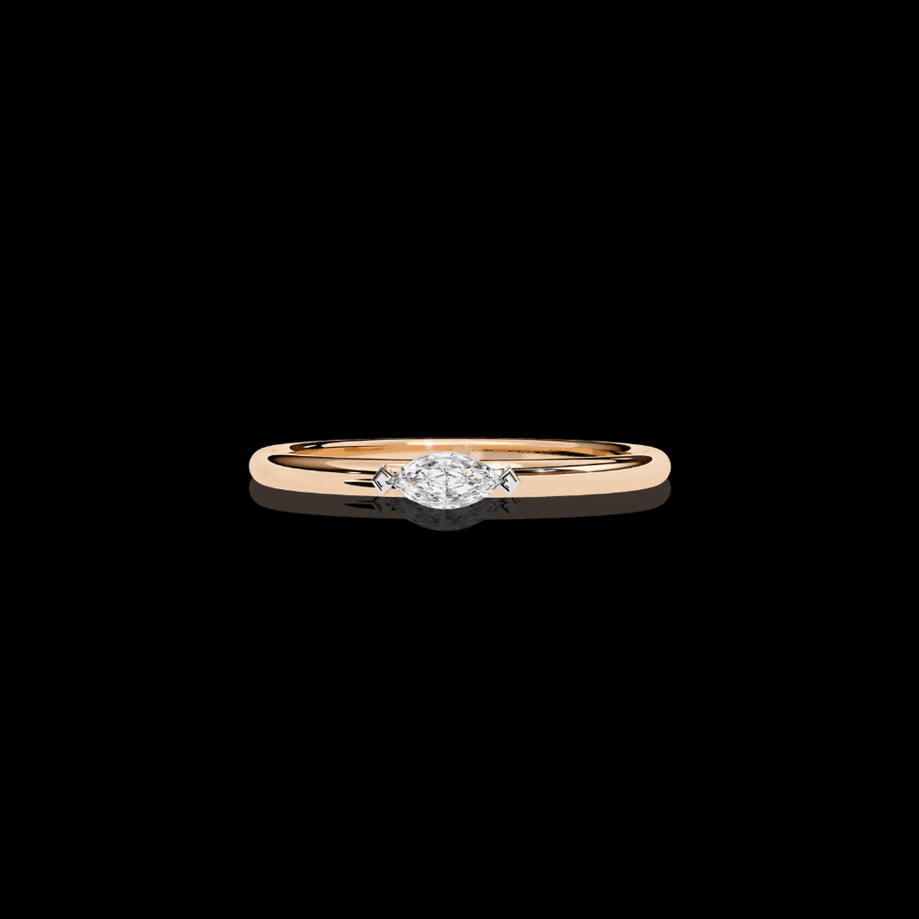 ced Out Moissanite Diamond Wedding Band in Sterling Silver - Aventus