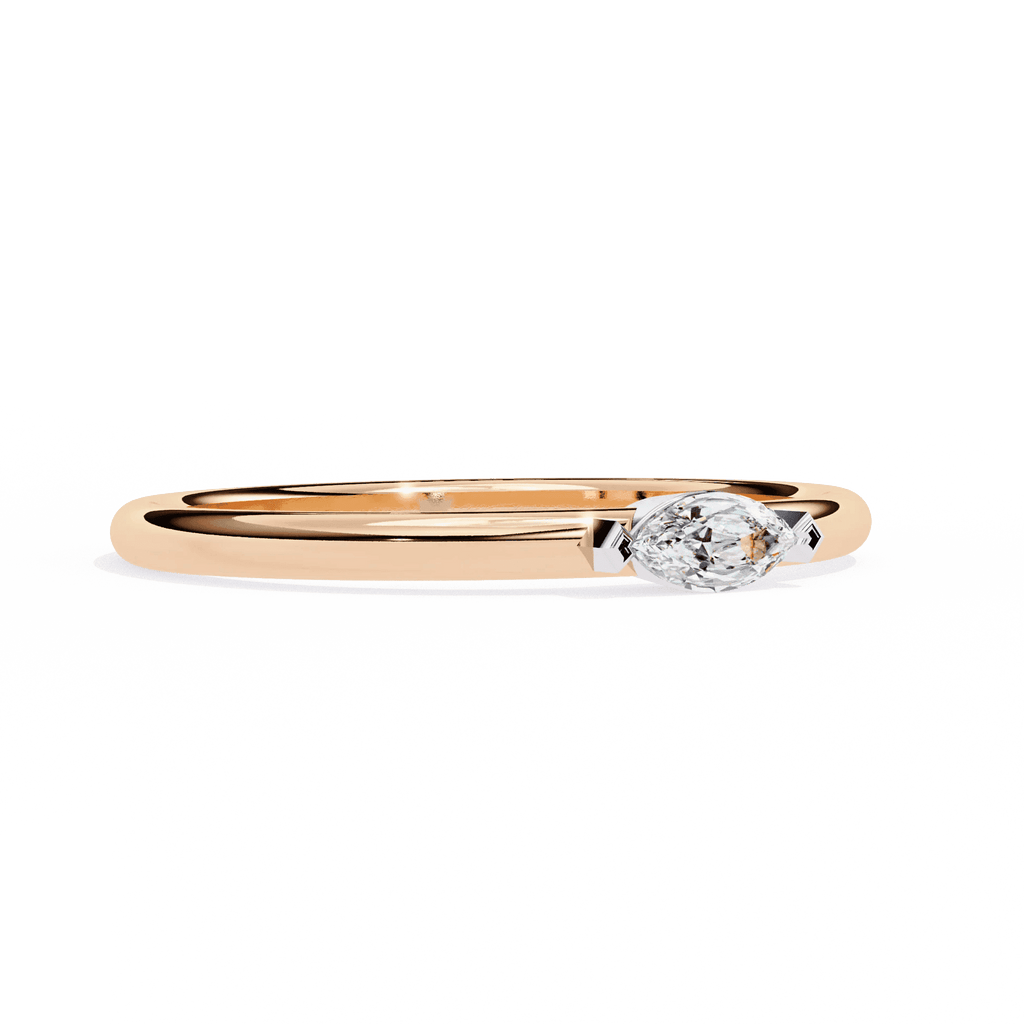 ced Out Moissanite Diamond Wedding Band in Sterling Silver - Aventus