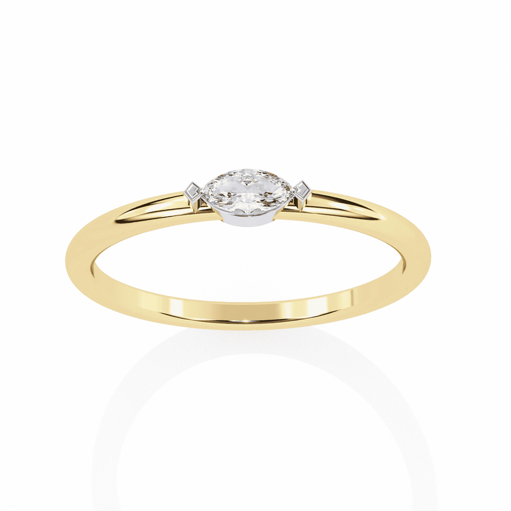 ced Out Moissanite Diamond Wedding Band in Sterling Silver - Aventus