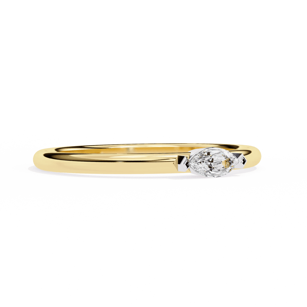 ced Out Moissanite Diamond Wedding Band in Sterling Silver - Aventus