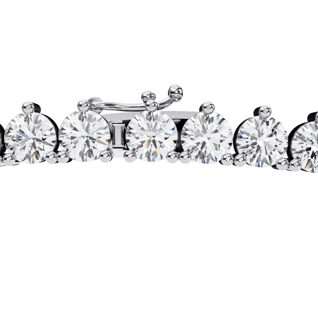 Custom Infinity Glow Moissanite Necklace – Wholesale Round Pendant Jewelry - Aventus