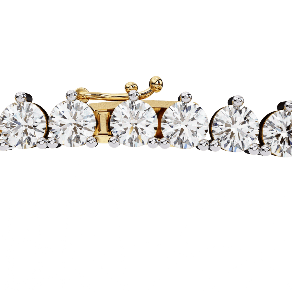 Custom Infinity Glow Moissanite Necklace – Wholesale Round Pendant Jewelry - Aventus