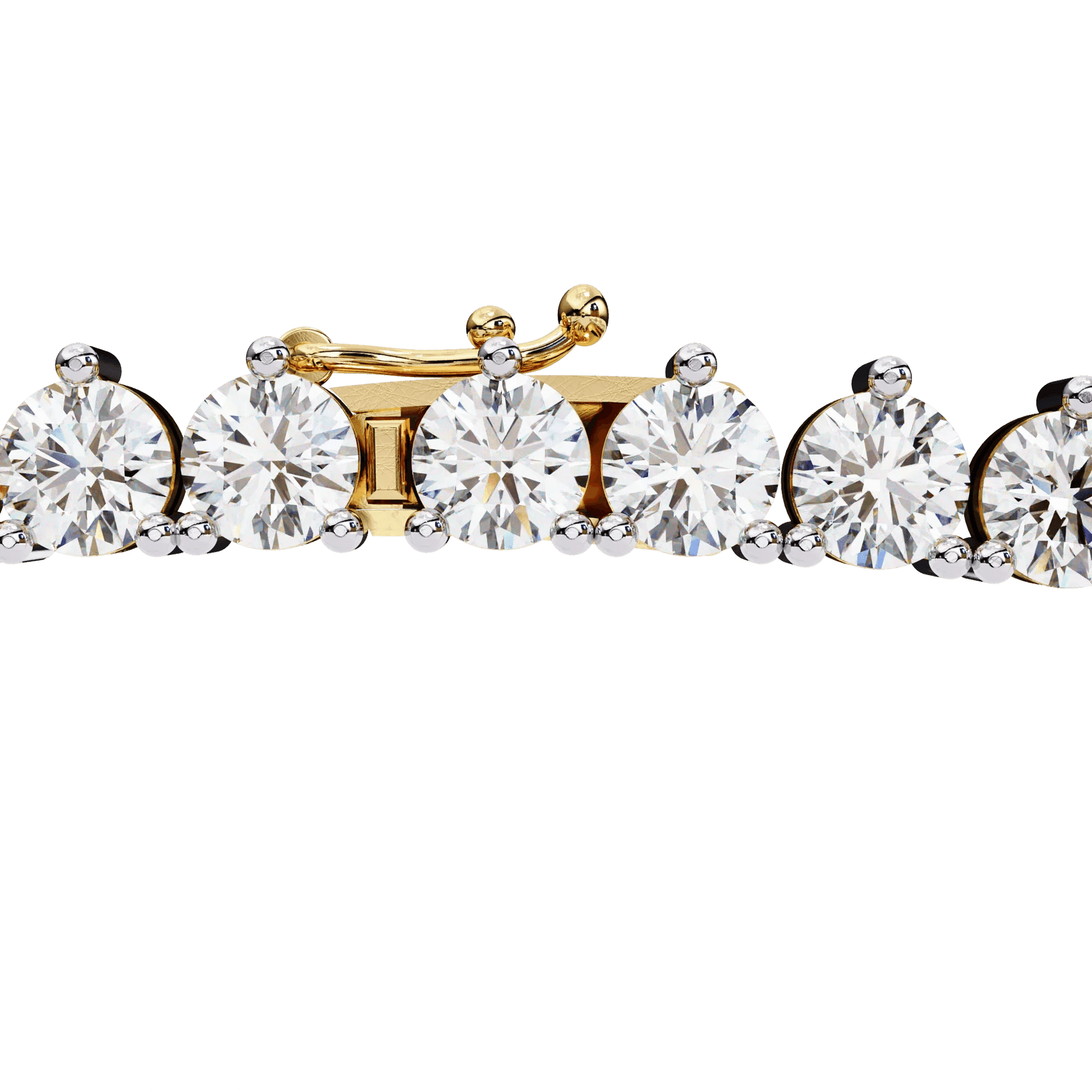 Custom Infinity Glow Moissanite Necklace – Wholesale Round Pendant Jewelry - Aventus