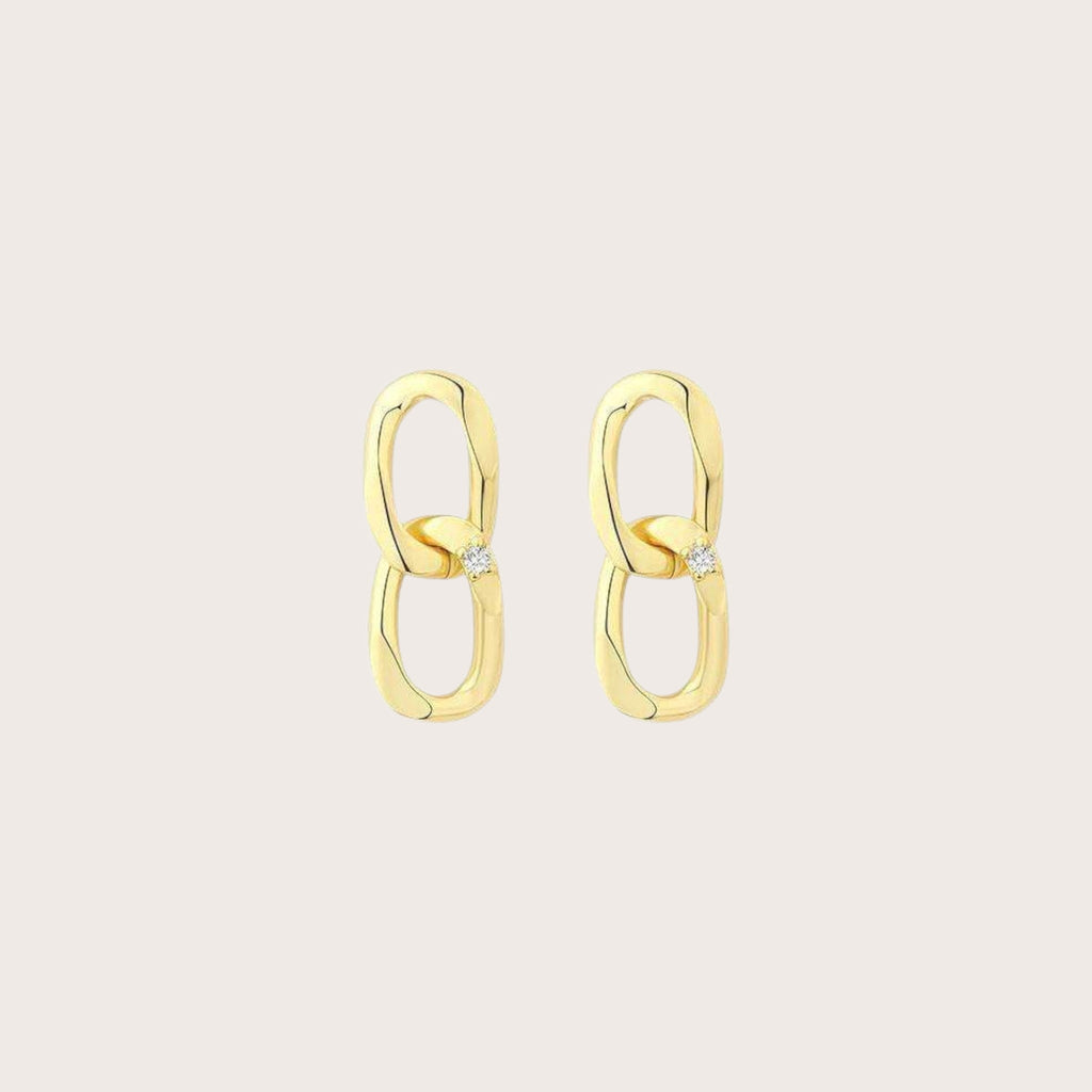 Dangling Chain Earrings