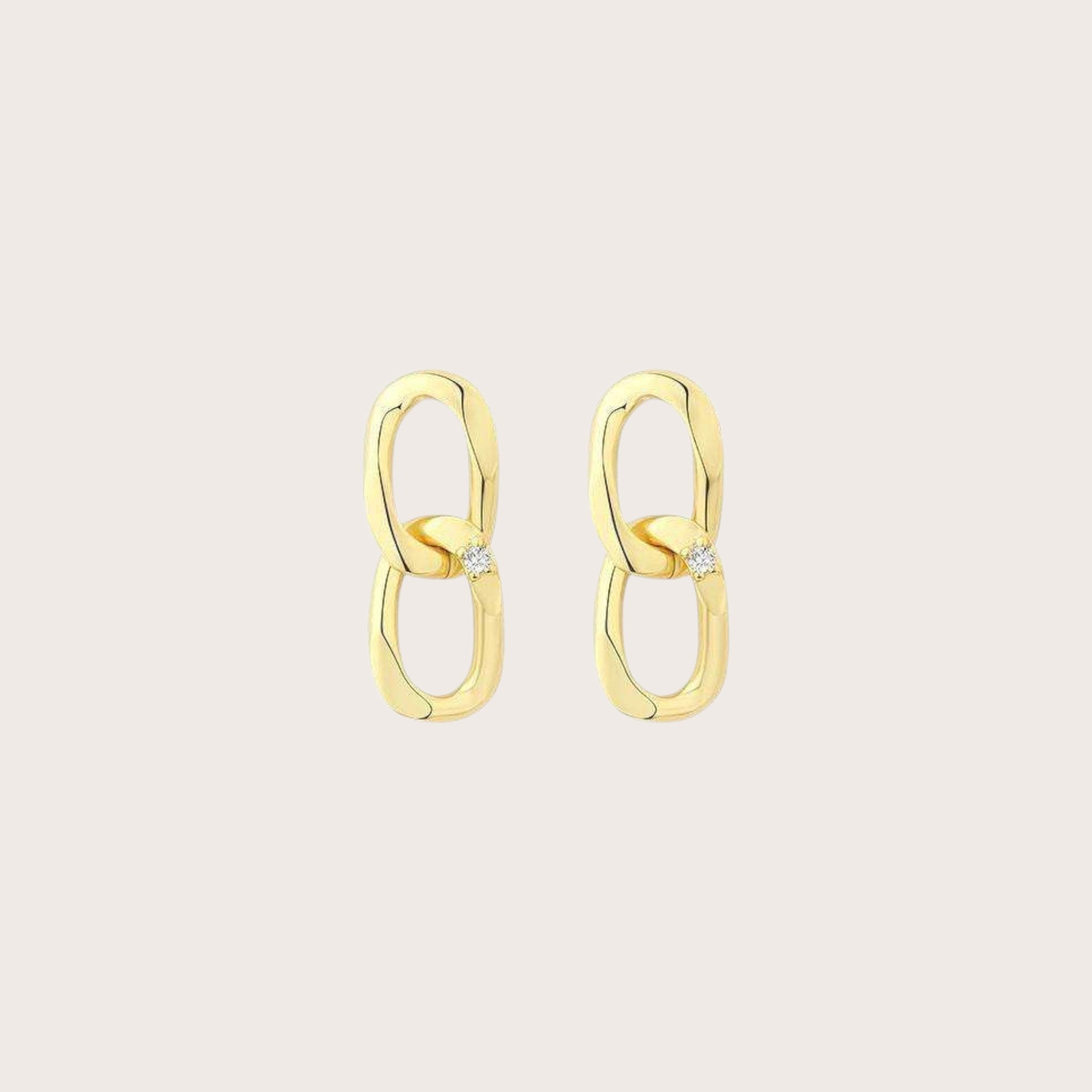 Dangling Chain Earrings