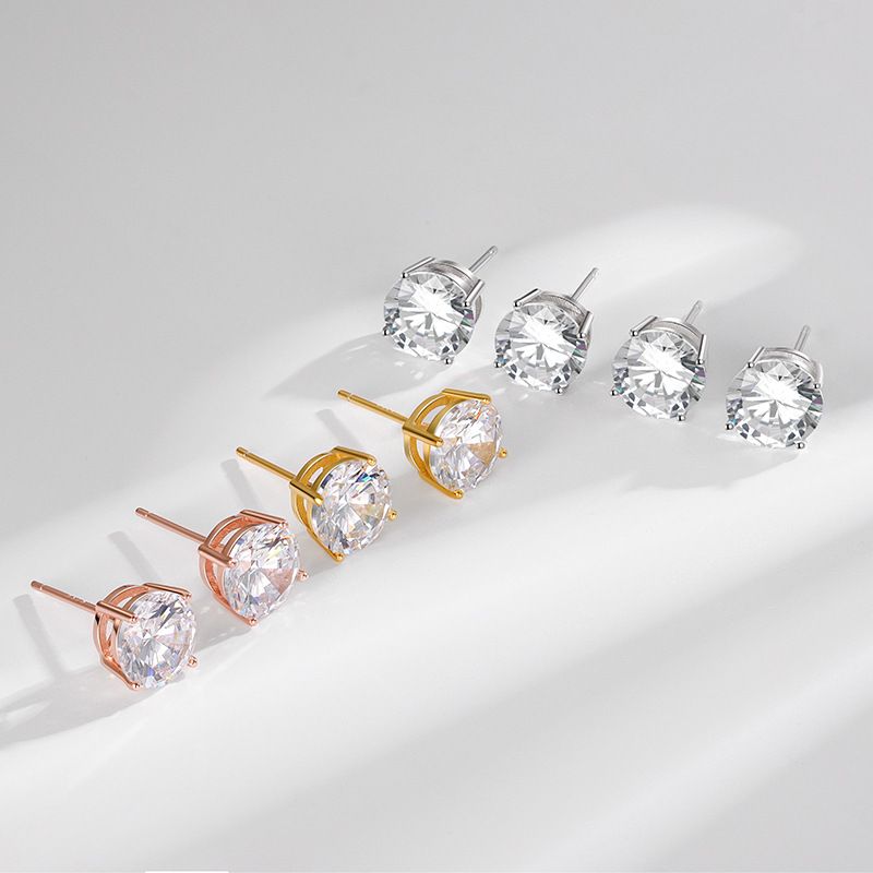 Diamond Stud Earrings