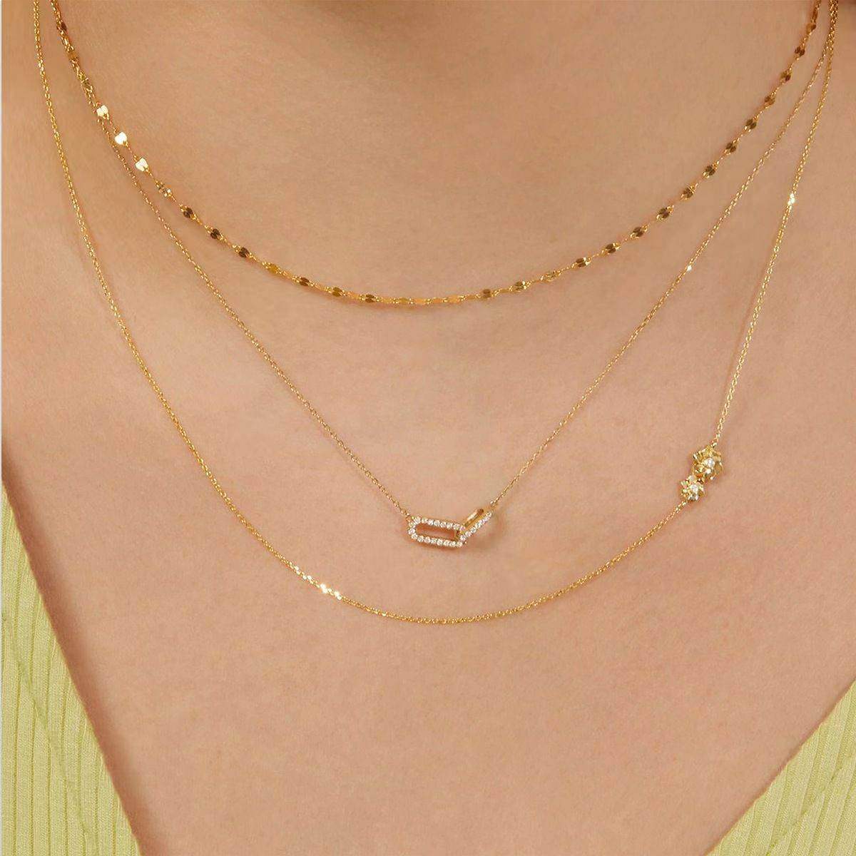 Double Chain Necklace - Aventus