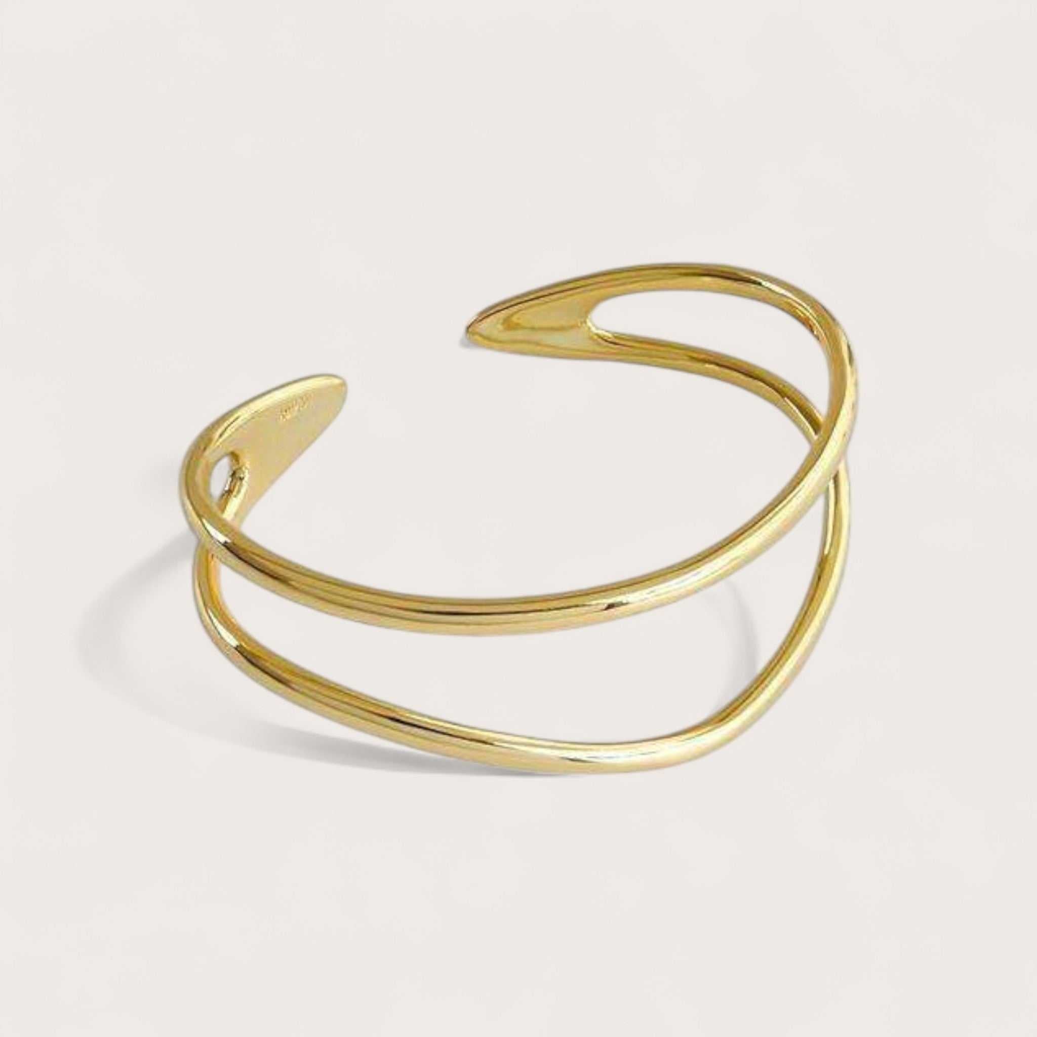 Double Layered Cuff Bracelet