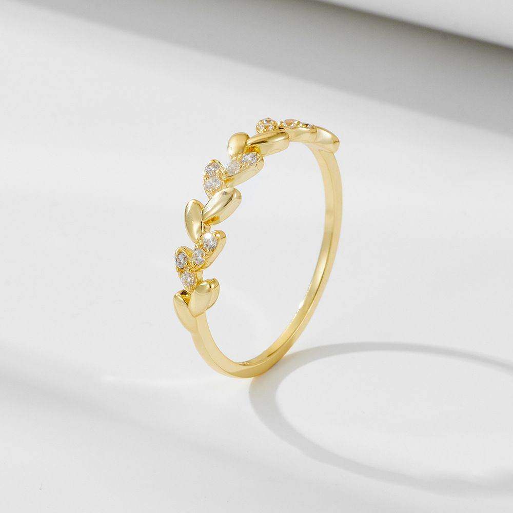 Ear of Wheat Half Eternity Ring - Aventus