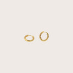 Gold Huggie Hoop Earrings