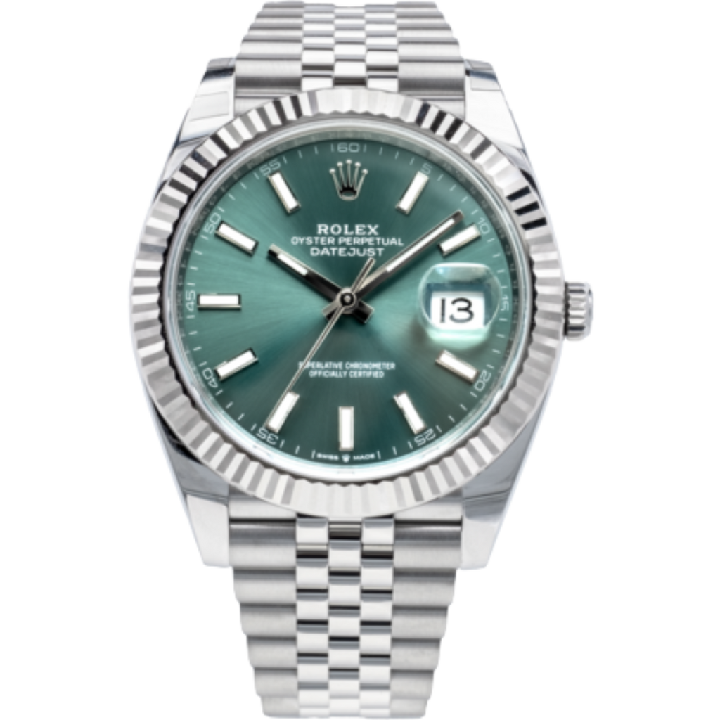 Datejust 41 / 36 Green Dial 126334 Jubilee