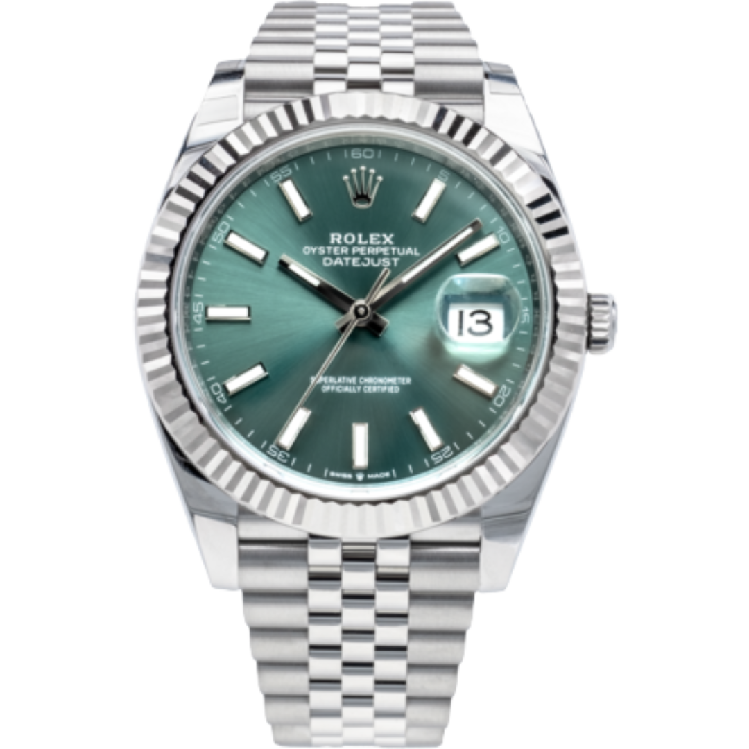 Datejust 41 / 36 Green Dial 126334 Jubilee