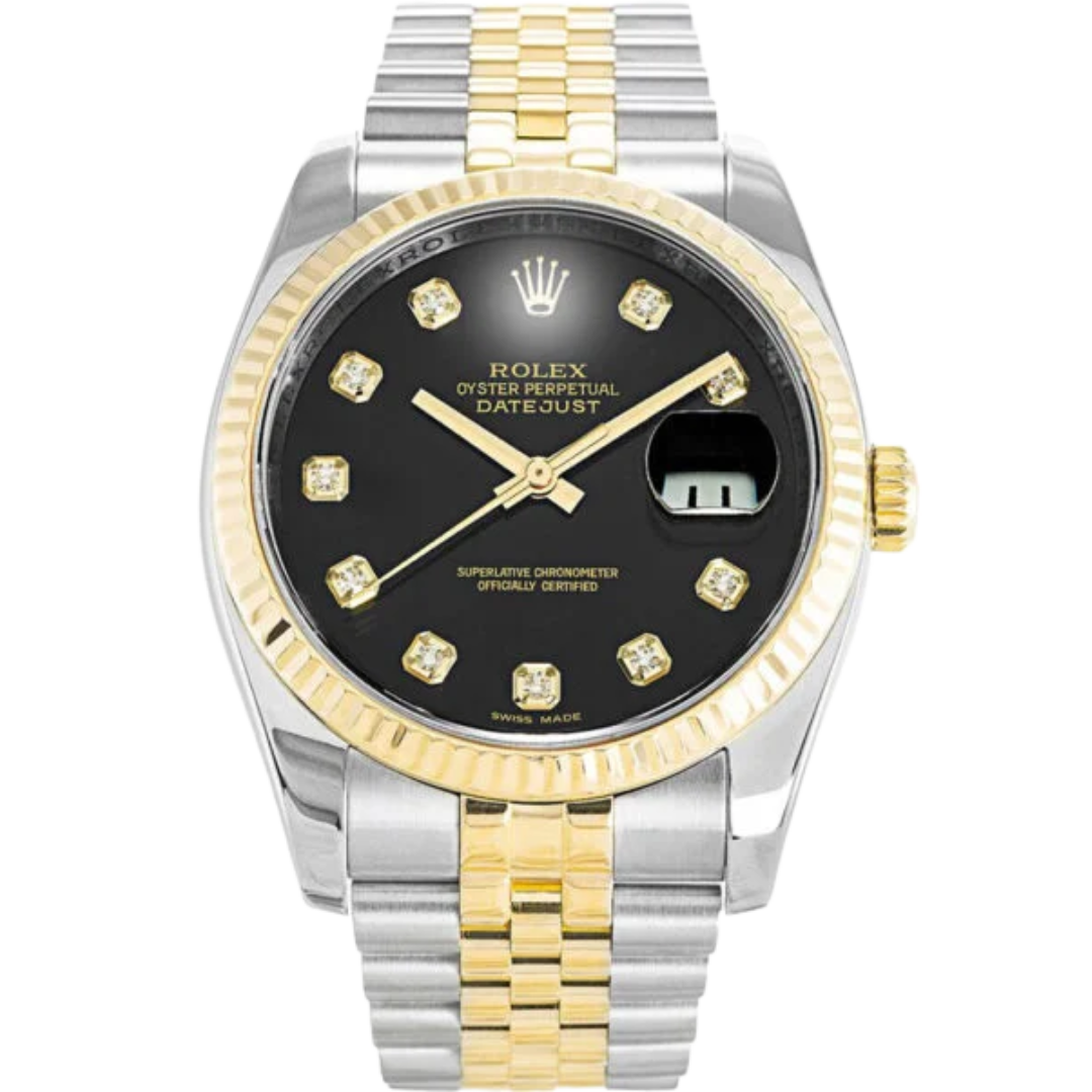 Datejust 36 /41 Black Dial 116233