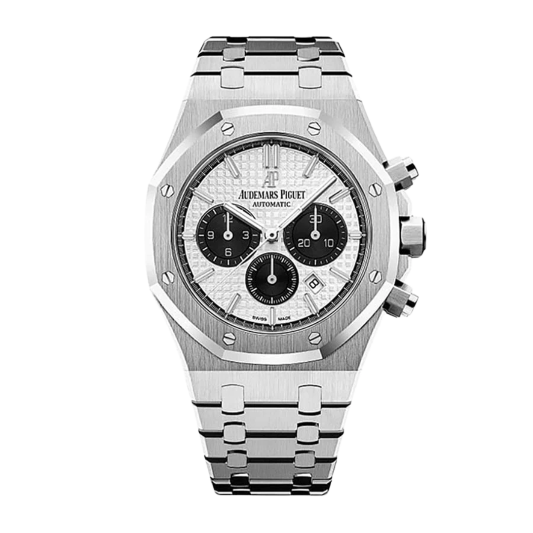 Royal Oak Chronograph White Dial 26331ST.OO.1220ST.03