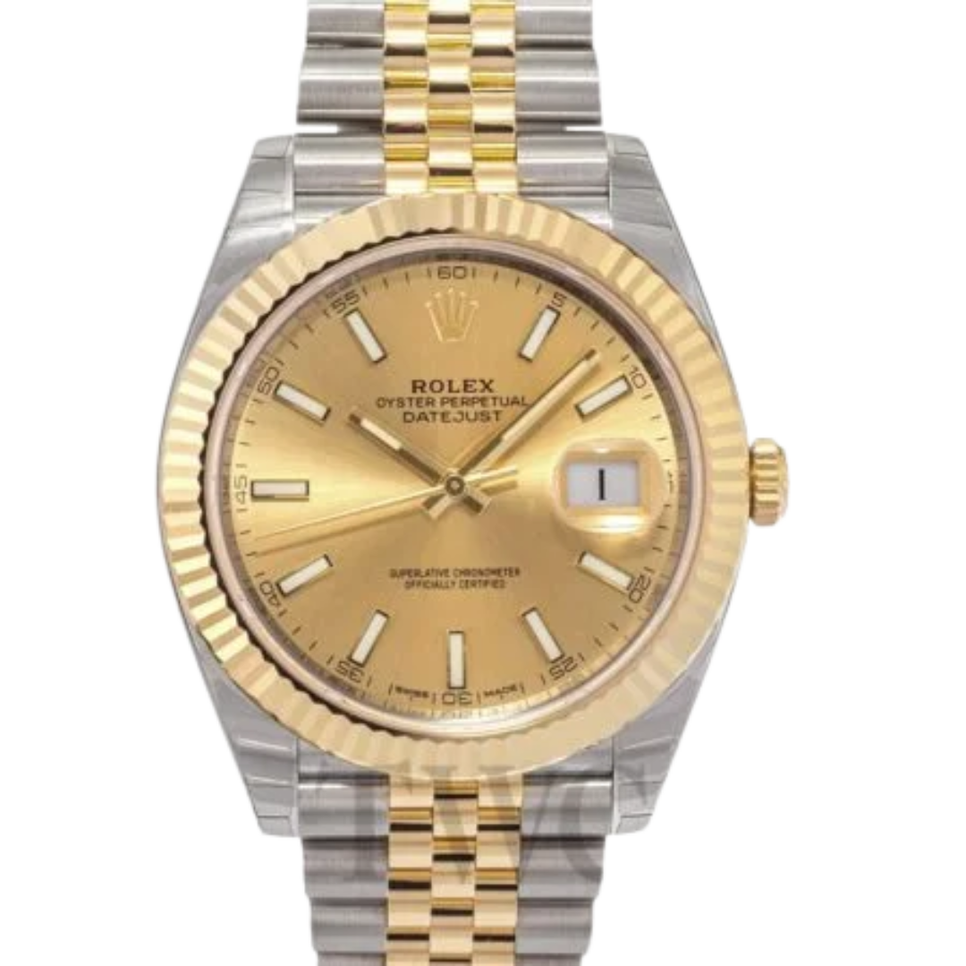 Datejust II 36 /41 41mm Champagne Dial 126333
