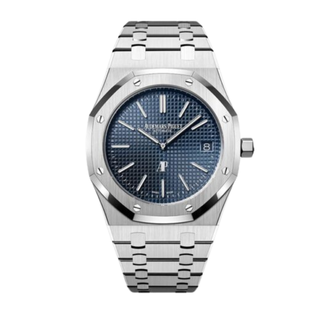 Royal Oak Blue Dial 15202ST.OO.1240ST.01