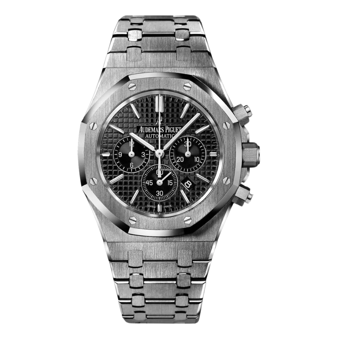 Royal Oak Chronograph Black Dial 26320ST.OO.1220ST.01