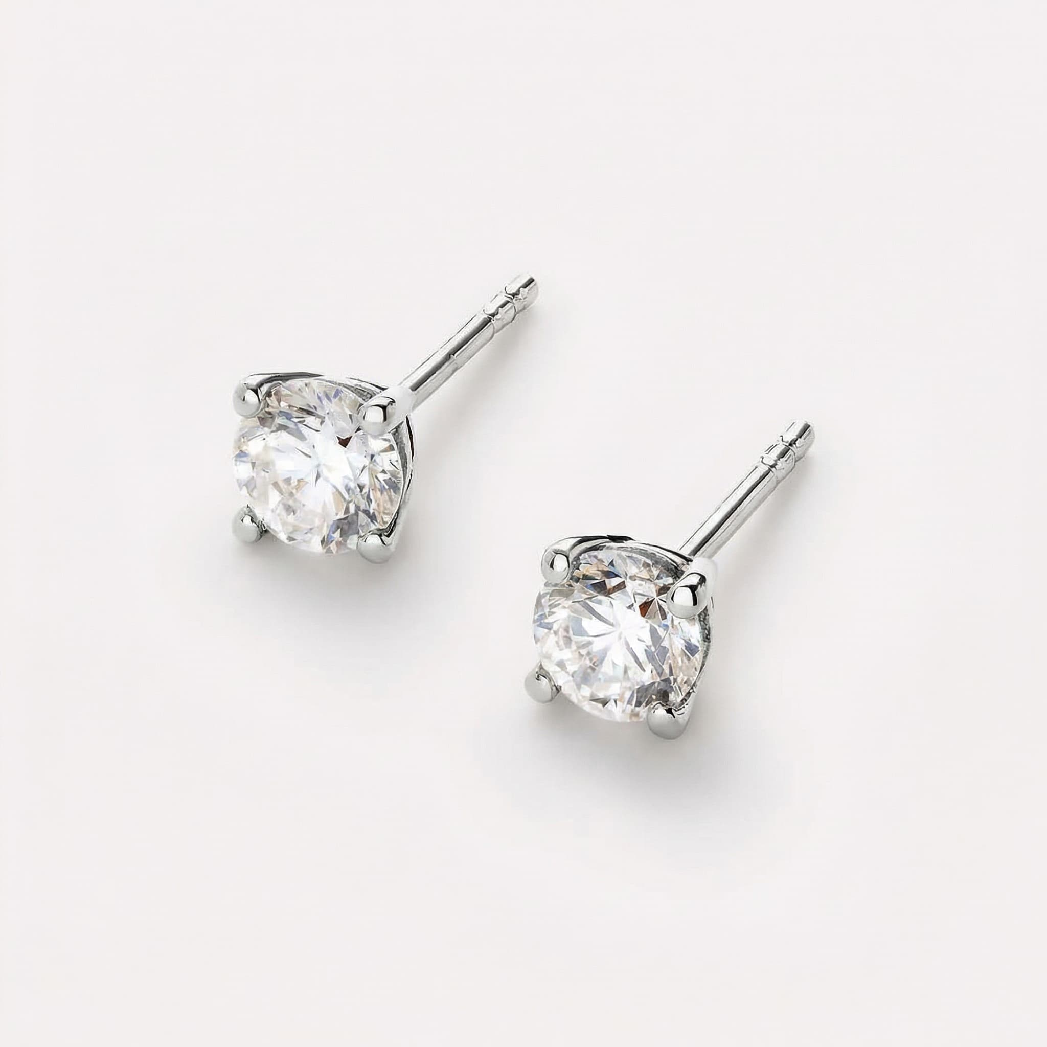 Diamond Stud Earrings