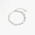 Natural Pearl Chain Bracelet - Aventus