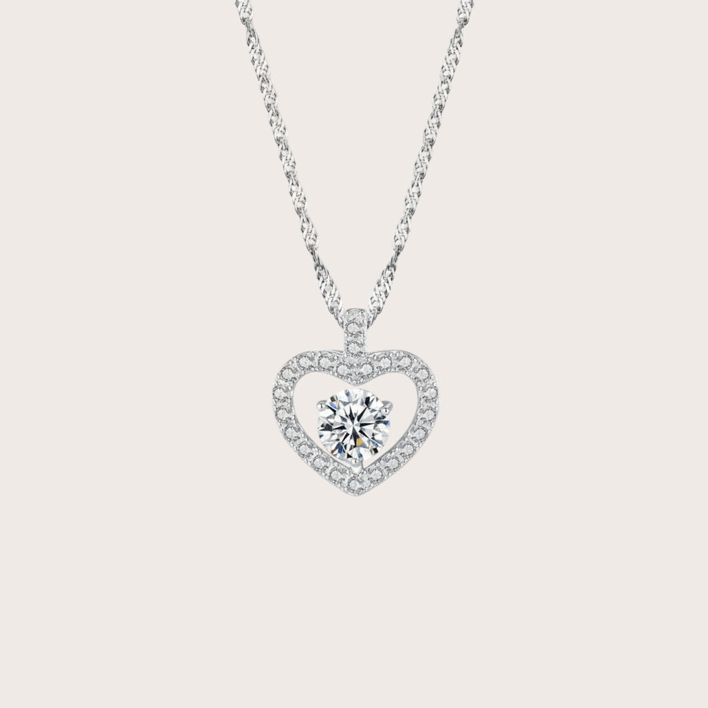 Hollow Heart Necklace