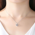Hollow Heart Necklace - Aventus
