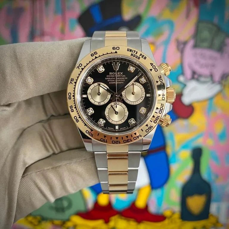 Daytona 40 mm Black Diamond Dial 126503