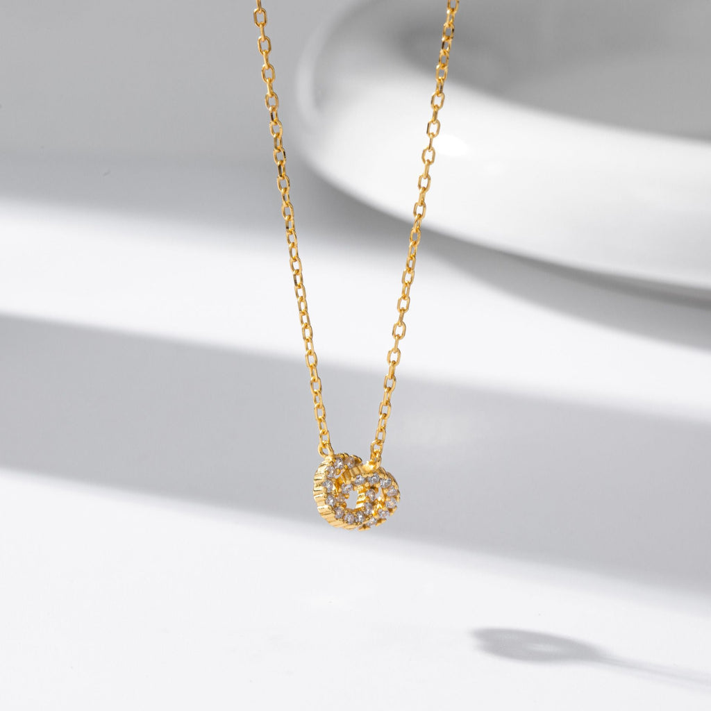 Interlocked Pendant Necklace