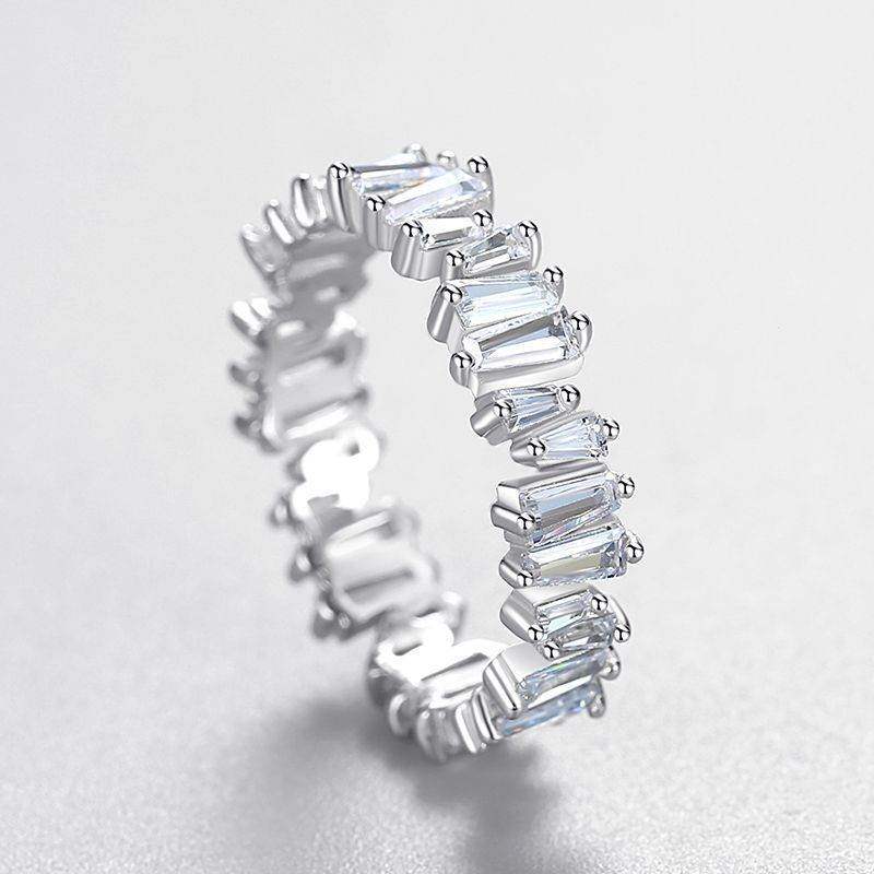 Irregular Baguette Eternity Ring - Aventus