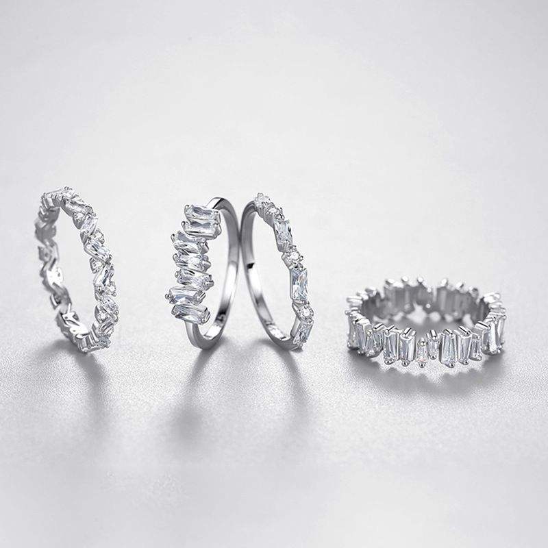 Irregular Baguette Eternity Ring - Aventus