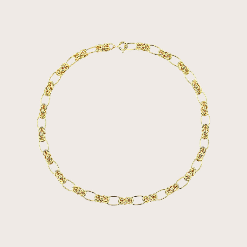 Knot Cross Chain Necklace