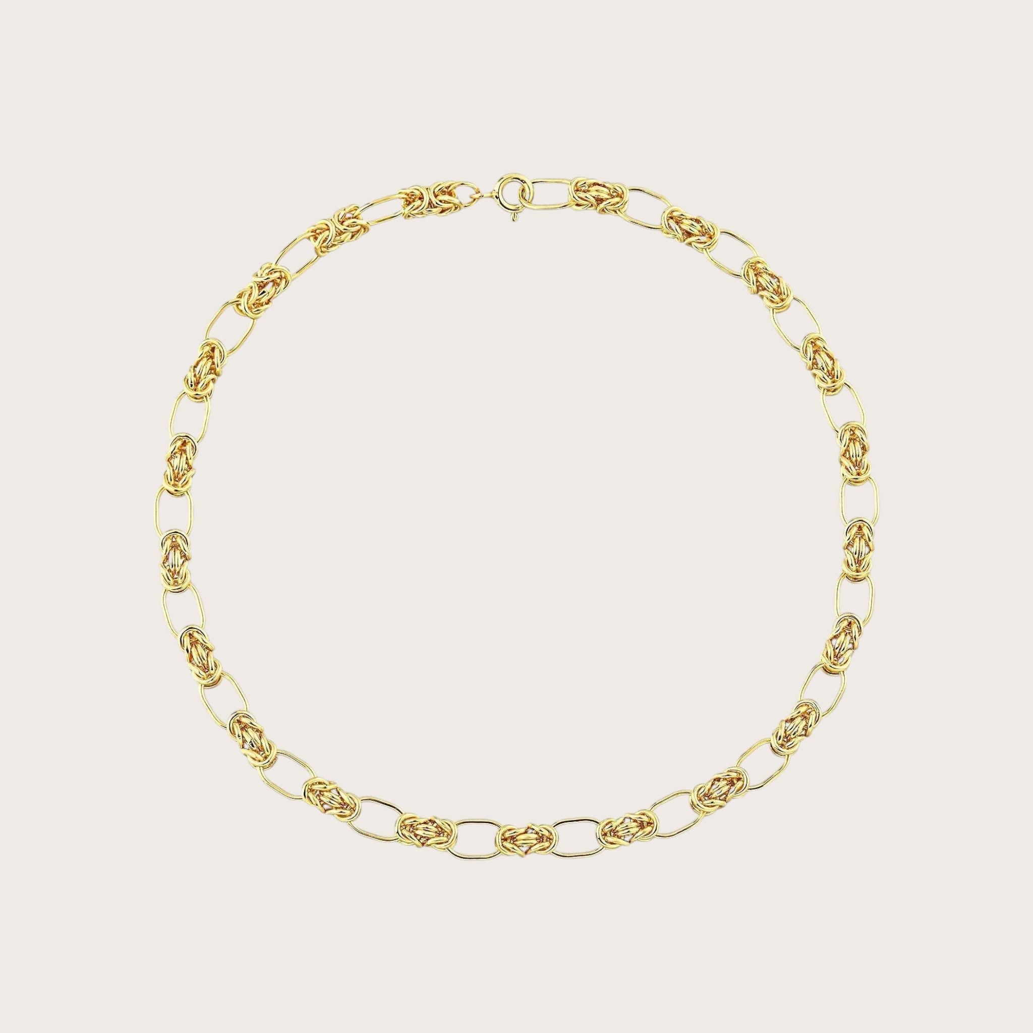 Knot Cross Chain Necklace