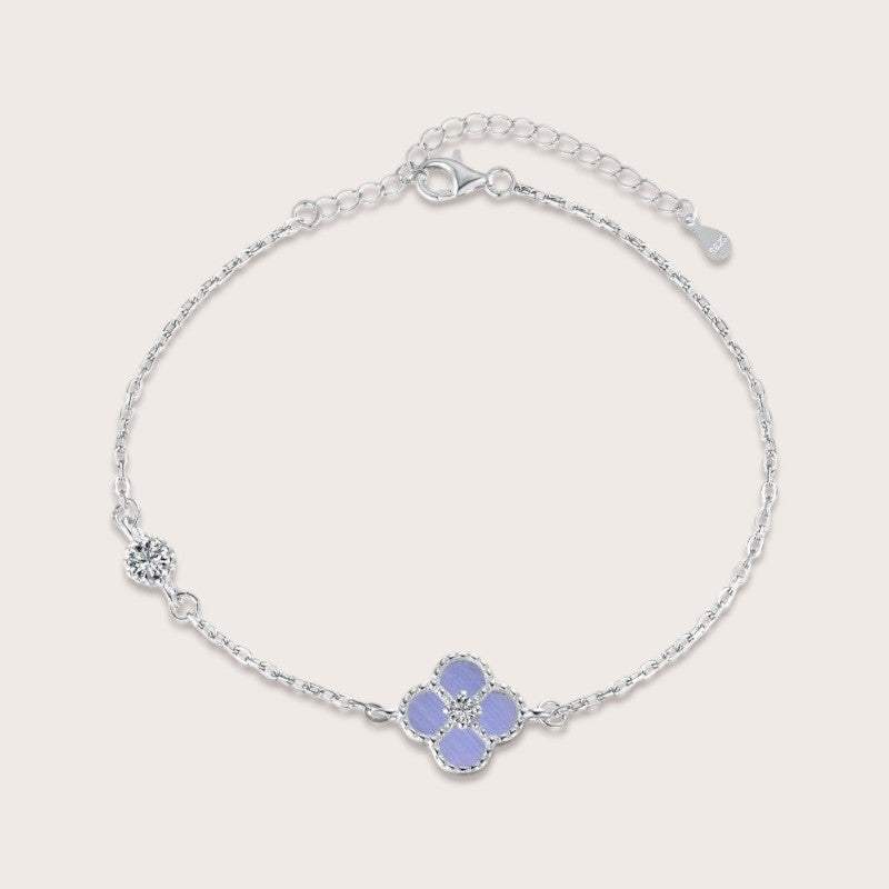 Lilac Clover Bracelet - Aventus