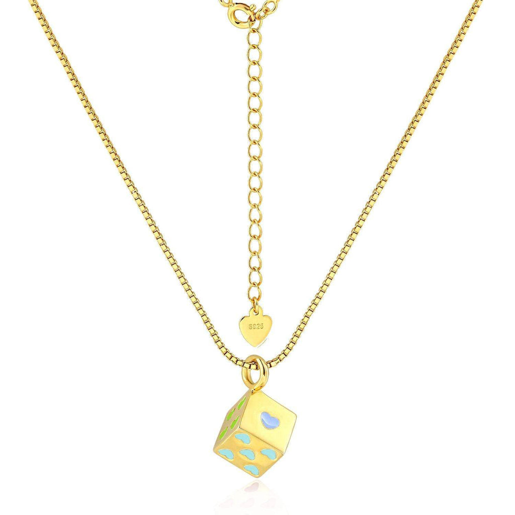 Love Dice Pendant Necklace - Aventus