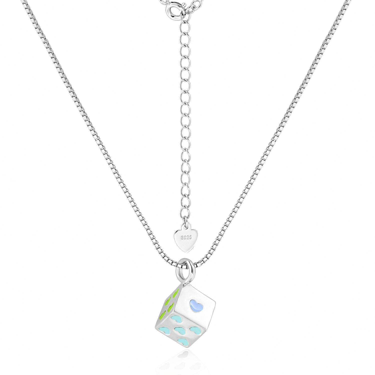 Love Dice Pendant Necklace - Aventus